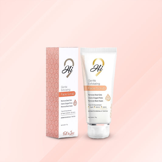 face scrub and exfoliator