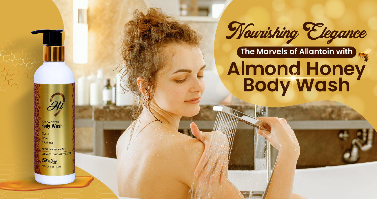 Nourishing Elegance: The Marvels of Allantoin with Almond Honey Body Wash