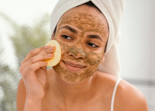exfoliating face scrub