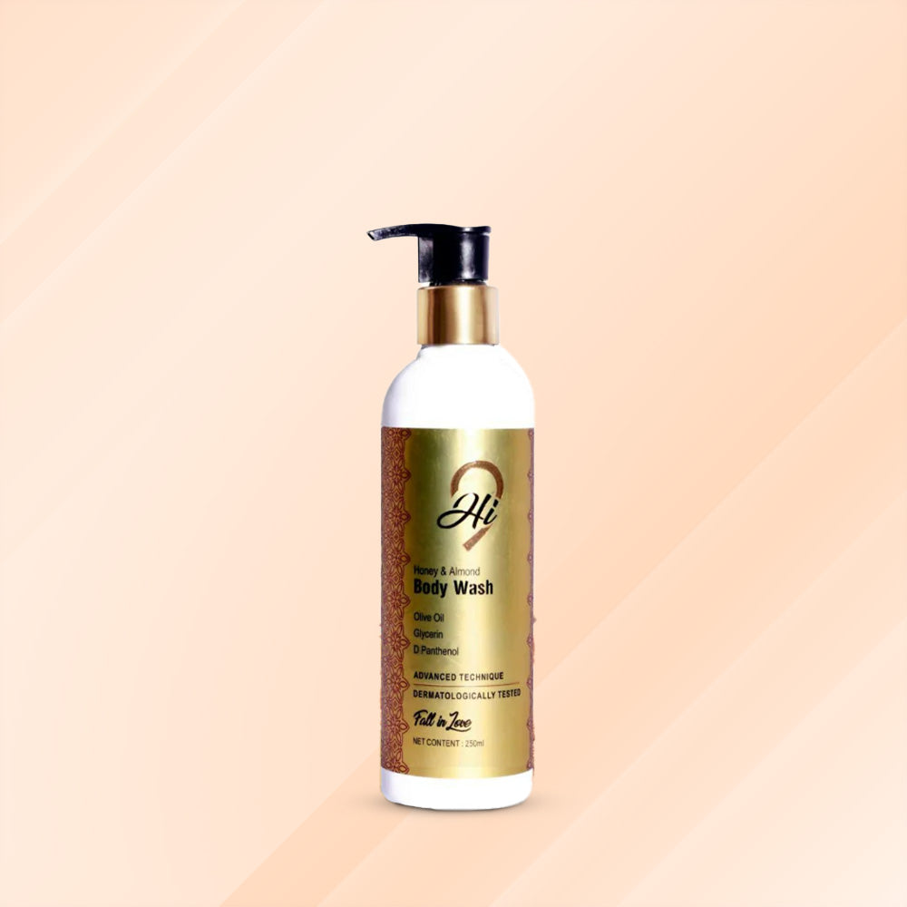 Hi9 Almond Honey Body Wash - Hydrates & Cleanses Skin