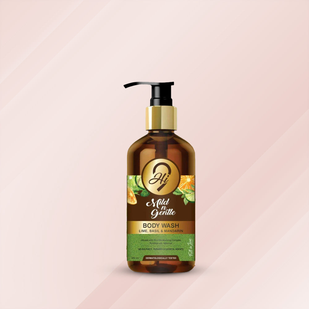Hi9 Mild n Gentle Body Wash Mild Lime Basil Mandarin 300ML