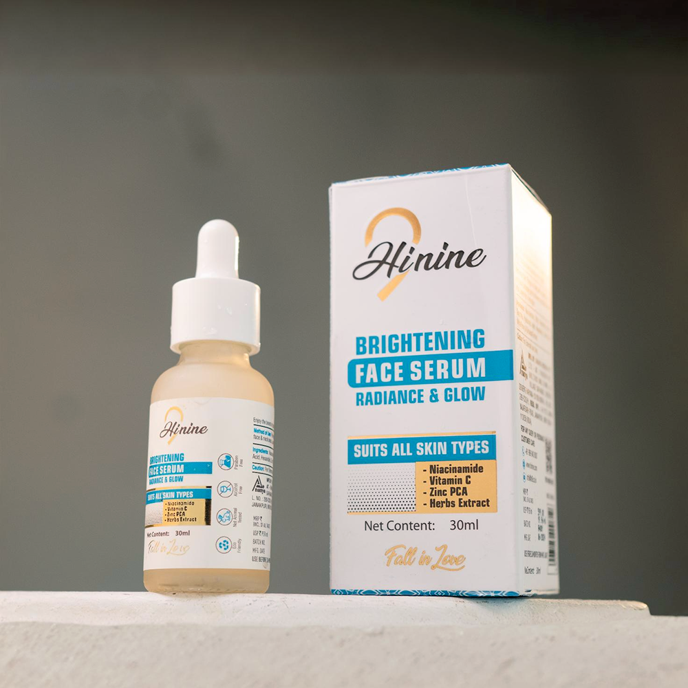 Hi9 Brightening Face Serum for Glowing & Brightening Skin - 30ml | perfect for both men and women | Improves the overall skin tone | Suitable for all skin types
