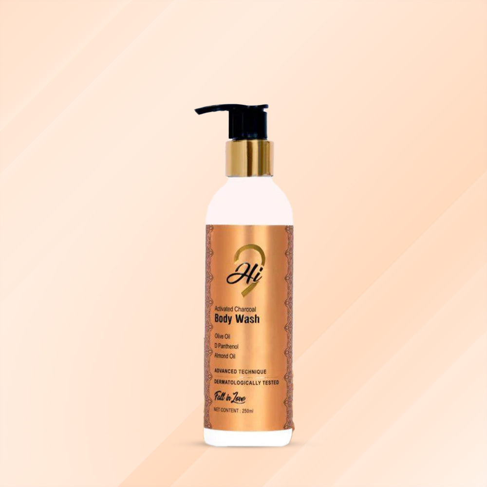 Hi9 Charcoal Body Wash 250ml - Deep Cleansing & Dirt Removal