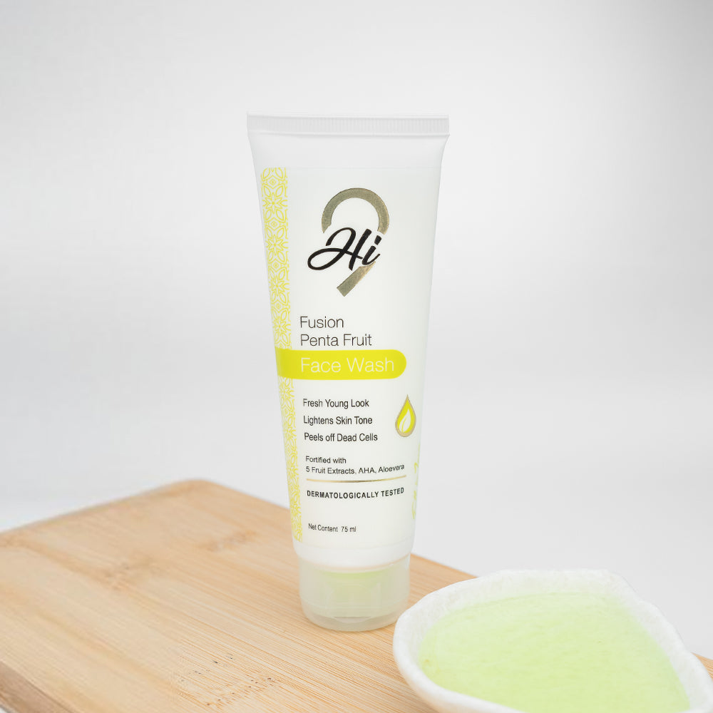 Hi9 Glow & Protect Combo | Salon Professional Sunscreen With SPF 50 PA ++++ (100gms)+ FREE Penta Fruit Face Wash (75ml) | Deep Cleanse and Ultimate Sun Protection