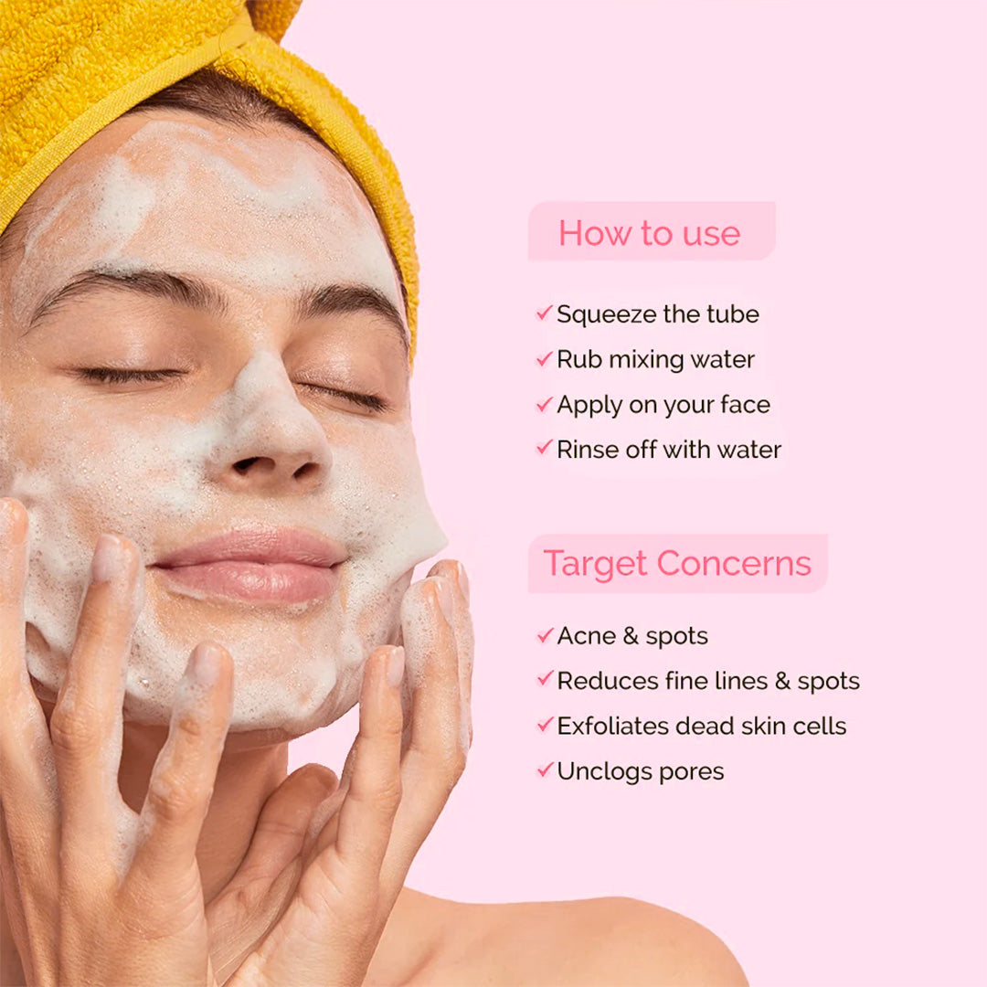 Hi9 Radiant Glow Face Wash | ProDerma Collection | 75ml | Radiant Glow, Anti Acne & Exfoliating Face Wash with AHA BHA & Niacinamide | Suitable for Acne-Prone Skin