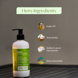 Hi9 EDGE Keratin Nourish Shampoo - 300 ml | Color Protection | For Men & Women | Nourishes, Repairs & Protects Color-Treated Hair | Smooths and Adds Shine