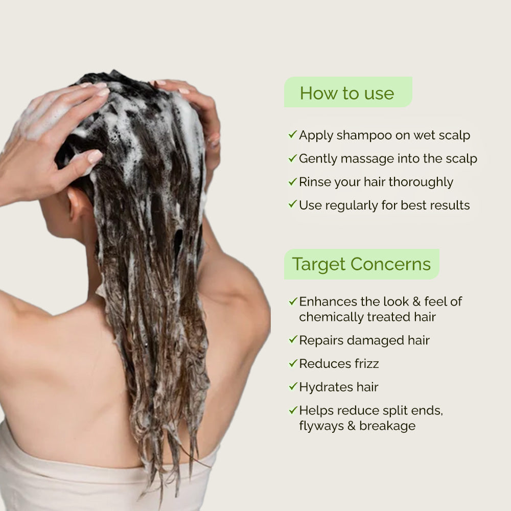 Hi9 EDGE Keratin Nourish Shampoo - 300 ml | Color Protection | For Men & Women | Nourishes, Repairs & Protects Color-Treated Hair | Smooths and Adds Shine