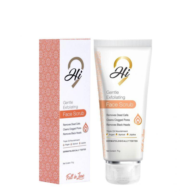 Hi9 Gentle Exfoliant Face Scrub For Black Heads And Dead Cells, 75gm