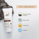Hi9 Face Wash, Clean Skin, All Skin Types | Glowing Bright Skin | Refreshing | Paraben & Sulphates Free | Face Wash for Women & Men (Deep Clean Charcoal Face Wash)