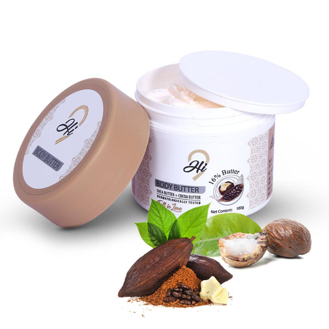 Hi9 Shea &amp; Cocoa Body Butter For Stretch Marks And Scars, 100g - Myhi9