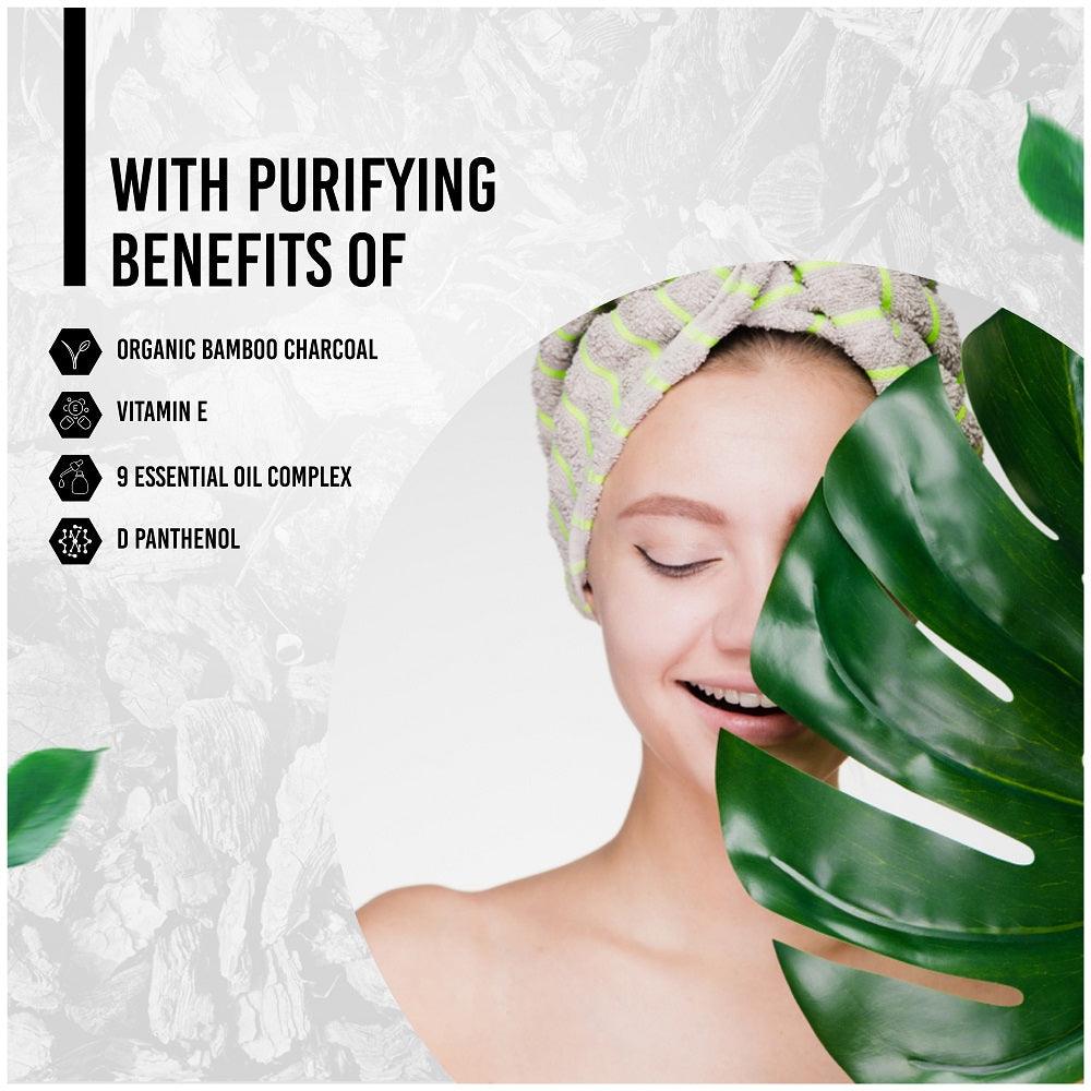 Hi9 Charcoal Body Wash 250ml - Deep Cleansing & Dirt Removal