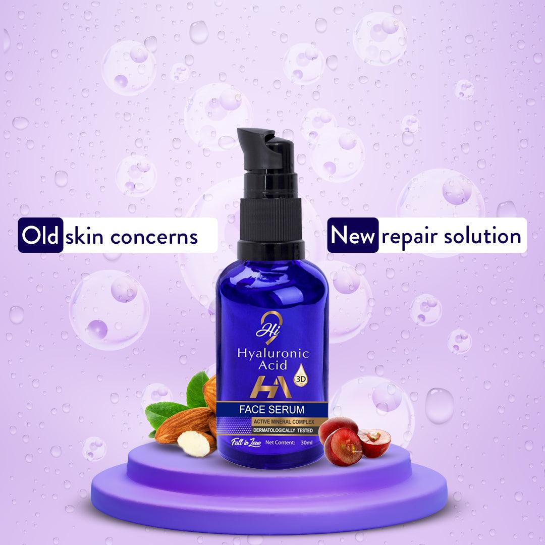 Hi9 Hyaluronic Acid Face Serum for Anti-ageing & Fine Line Repairing, 30ml - Myhi9