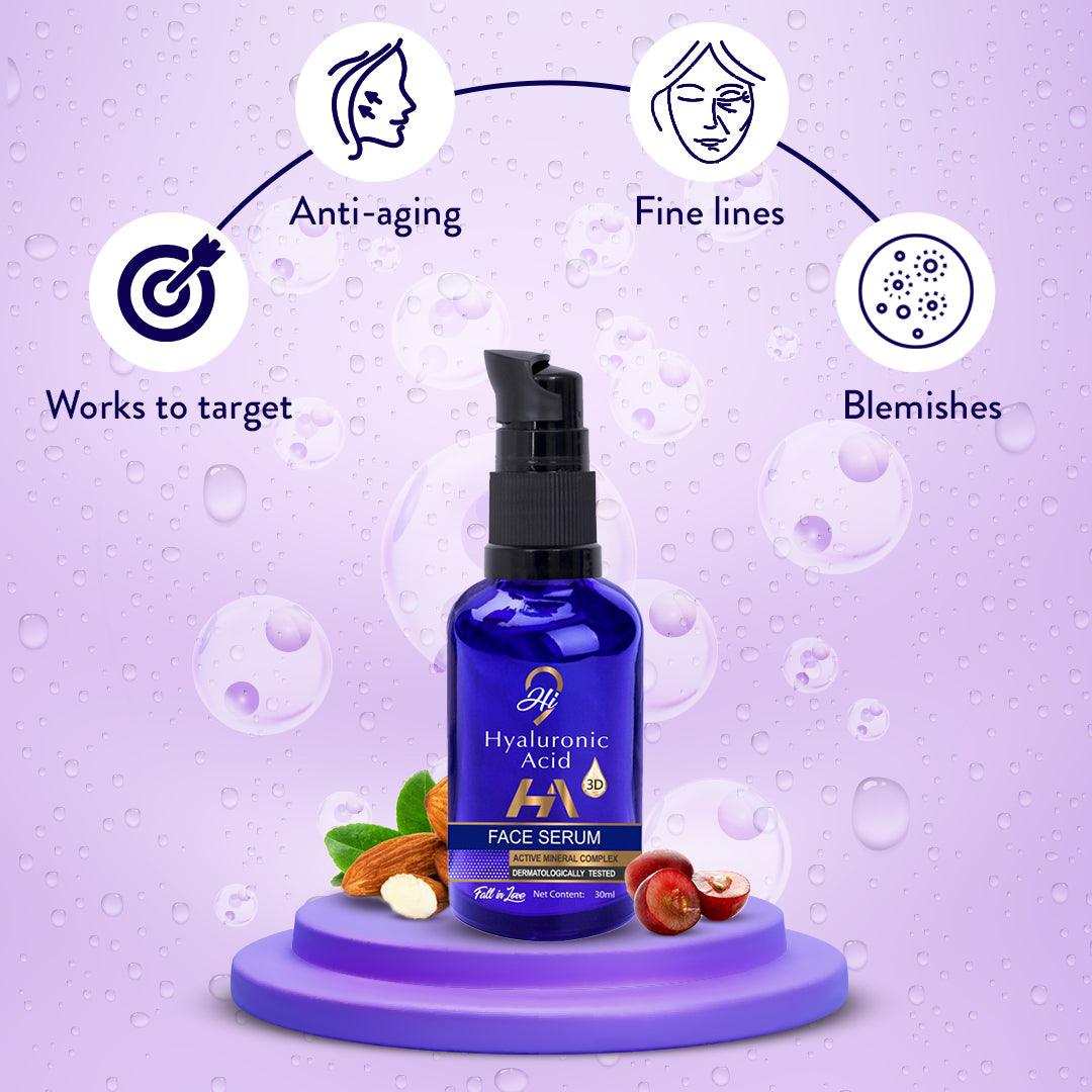 Hi9 Hyaluronic Acid Face Serum for Anti-ageing & Fine Line Repairing, 30ml - Myhi9