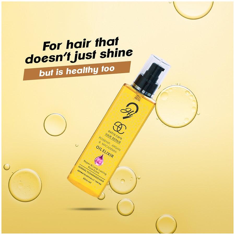 Hi9 Extra Care Hair Repair Oil Elixir For Smooth And Silky Hair, 100ml - Myhi9