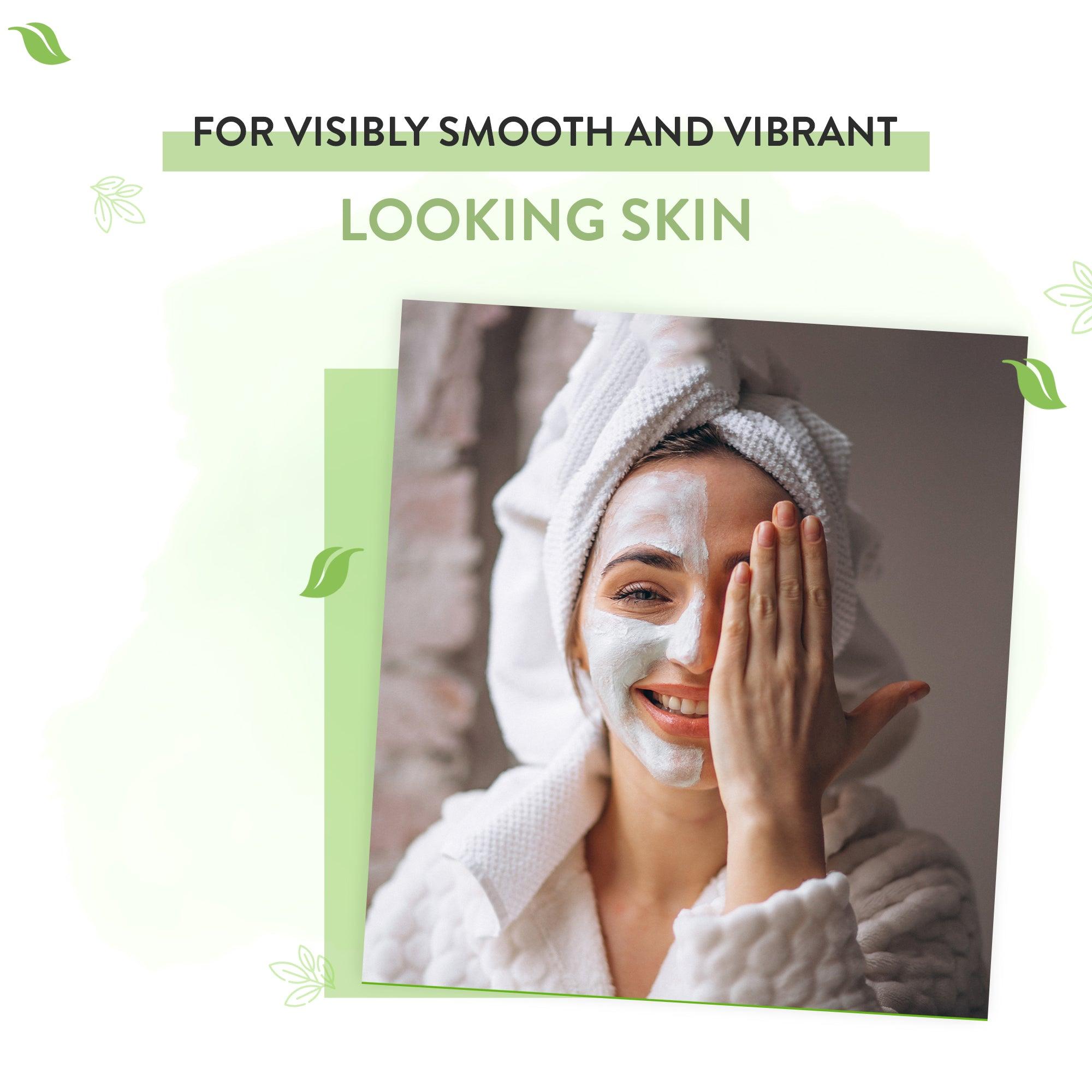 Hi9 Green Tea & Chamomile Face Wash for Glowing & Clean Skin, 75ml - Myhi9