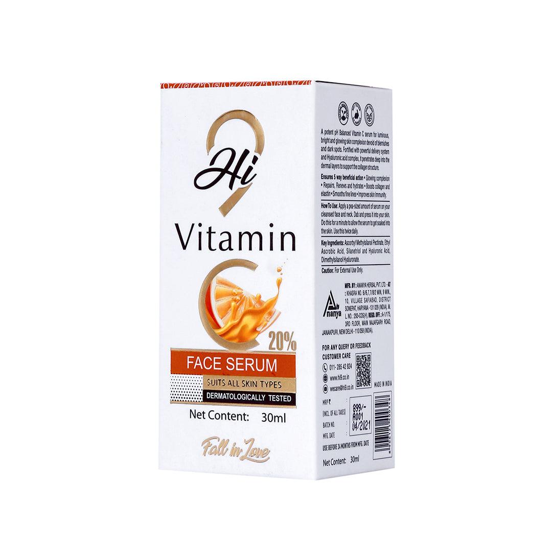 Hi9 Vitamin C Face Serum for Glowing & Brightening Skin, 30ml - Myhi9