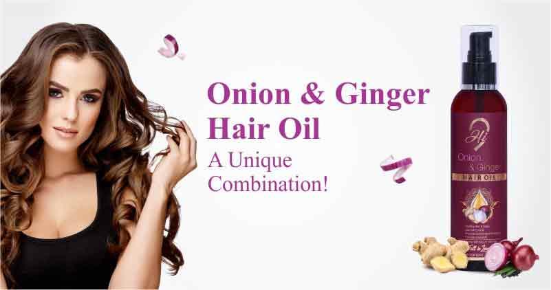 Onion & Ginger Hair Oil- A Unique Combination!