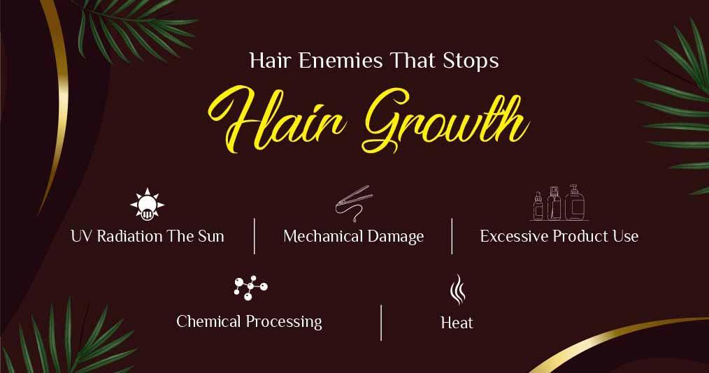 Hair Enemies That Stops Hair Growth