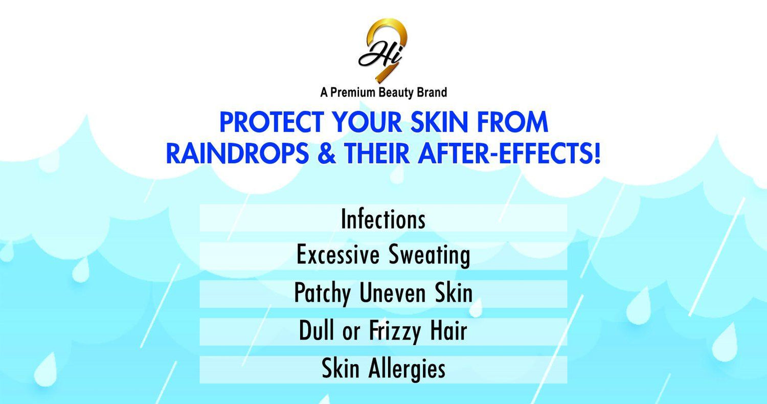 Protect Your Skin From Raindrops & Their After-Effects!