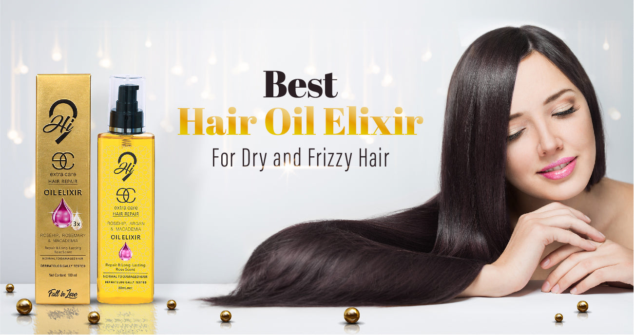 Best Hair Oil Elixir For Dry and Frizzy Hair