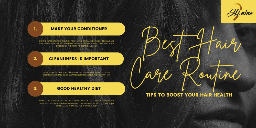 Best Hair Care Routine: 6 Tips to Boost Your Hair Health - Myhi9