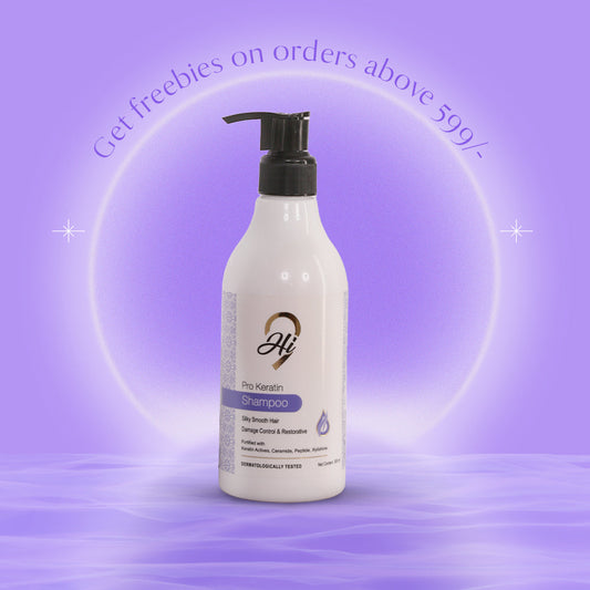 Keratin shampoo for frizz hair