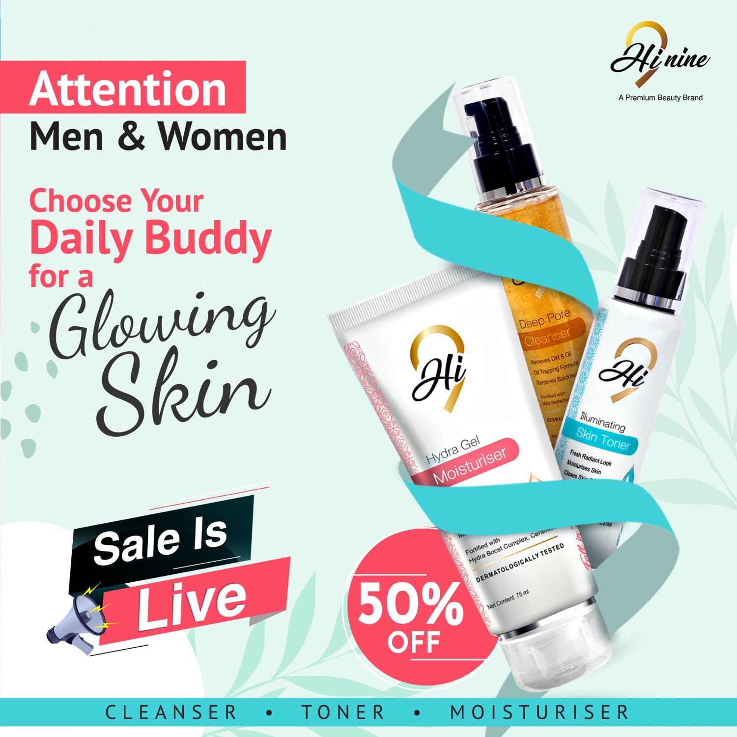 Daily Skin Care CTM Combo Pack