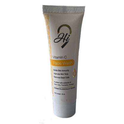 Hi9 trial pack Vitamin C Face Wash For Brightening &amp; Radiant Skin, 15ml Miniature - Myhi9