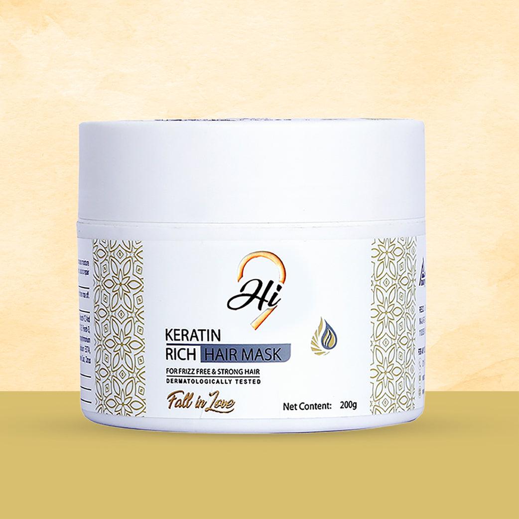 Hi9 Keratin Rich Hair Mask - Protects Hair From Harmful UV Rays, 200gm - Myhi9