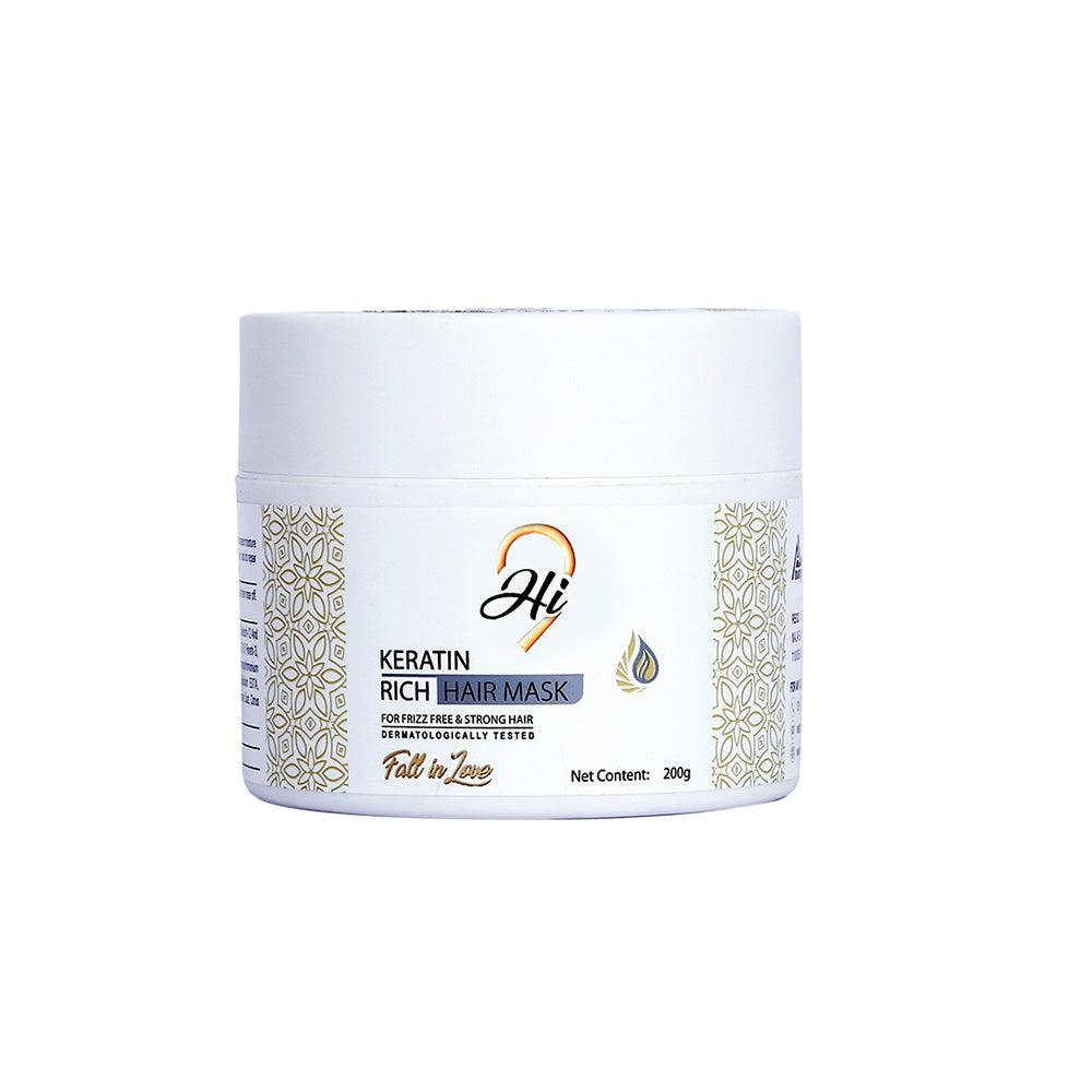 Hi9 Keratin Rich Hair Mask - Protects Hair From Harmful UV Rays, 200gm - Myhi9